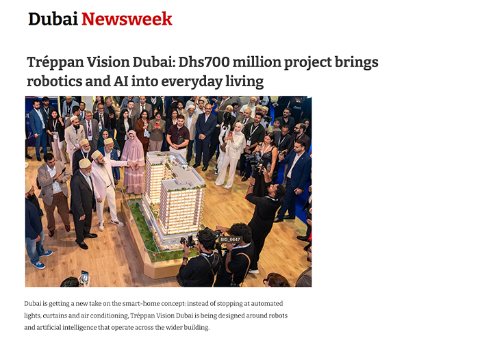 Tréppan Vision Dubai: Dhs700 million project brings robotics and AI into everyday living