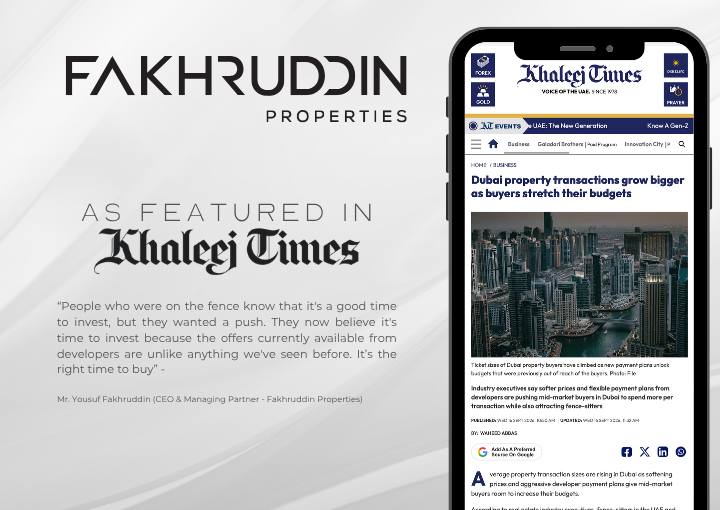 Dubai property transactions grow bigger as buyers stretch their budgets