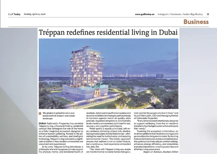 Tréppan Redefines Residential Living in Dubai